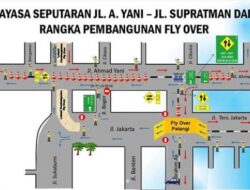 Ini Rekayasan Lalu Lintas Kota Bandung di Kawasan Fly Over Jakarta-Supratman