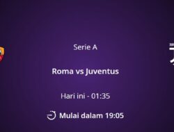 Link Live Streaming As Roma vs Juventus Malam ini Sedang Berlangsung di RCTI