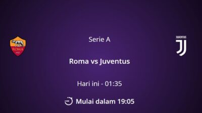 link live streaming AS Roma vs Juventus