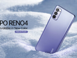 Harga HP OPPO Reno4 Warna Nebula Purple yang Baru Diluncurkan