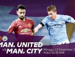 Link Live Streaming Man United (MU) vs Manchester City, Siaran Bola Liga Inggris Malam ini