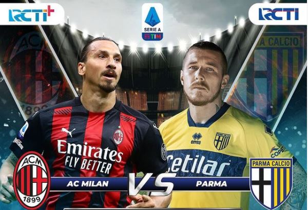 Link Live Streaming AC Milan vs Parma, Siaran Langsung Liga Italia di