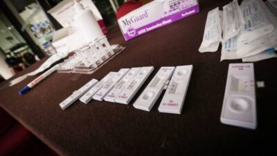 Rapid tes antigen di Kota Bandung