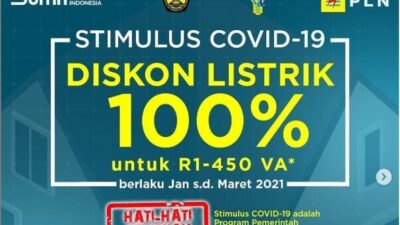 Cara Dapat Stimulus Token Listrik Gratis Februari 2021 via Mobile PLN