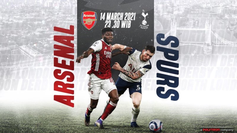 Link live streaming Arsenal vs Tottenham Spurs Liga Inggris