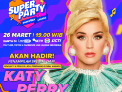 Link Streaming Lazada Super Party Live SCTV, RCTI, Indosiar Ada Katy Perry dan NCT Dream