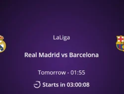 Link Live Streaming Real Madrid vs Barcelona, El Clasico Liga Spanyol
