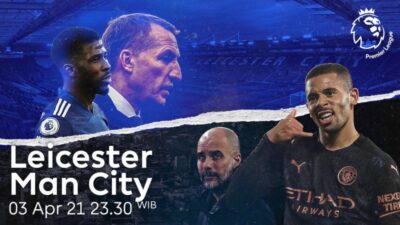 Link Live Streaming Leicester vs Manchester City Liga Inggris Tayang Malam ini
