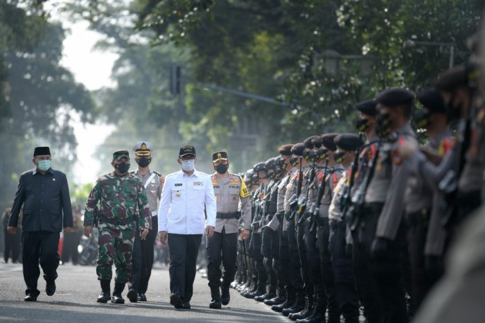 Gubernur Jabar, Ridwan Kamil Memantau Kesiapan Pengamanan Mudik 2021 (Humas Jabar)