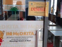 Sejumlah Gerai McDonald’s Di Kota Bandung Disegel Satpol PP