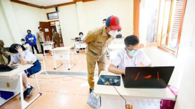 Hari Ini Pembelajaran Tatap Muka Resmi Diuji Coba di Kota Bandung