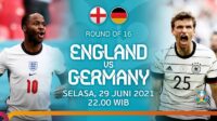 Link Live Streaming Inggris vs Jerman Euro 2020