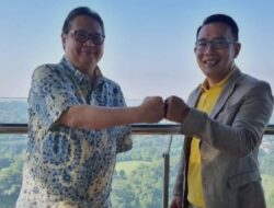Ridwan Kamil Bertemu Airlangga Hartarto Sampaikan Aspirasi Masyarakat