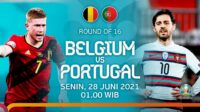 Belgia vs Portugal live streaming euro 2020
