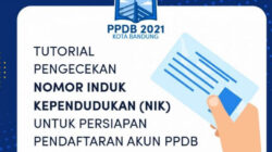 Cara cek NIK disdukcapil untuk PPDB 2021 di Kota Bandung