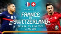 link live streaming Perancis vs Swiss Euro 2020