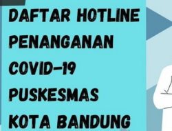 Nomor Telepon Bantuan Covid-19 Kota Bandung, Catat Lengkap Tiap Kecamatan Ada
