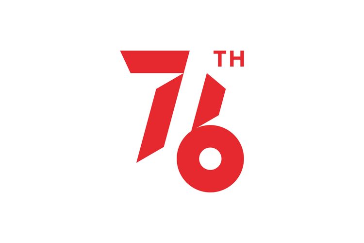 logo HUT RI ke 76