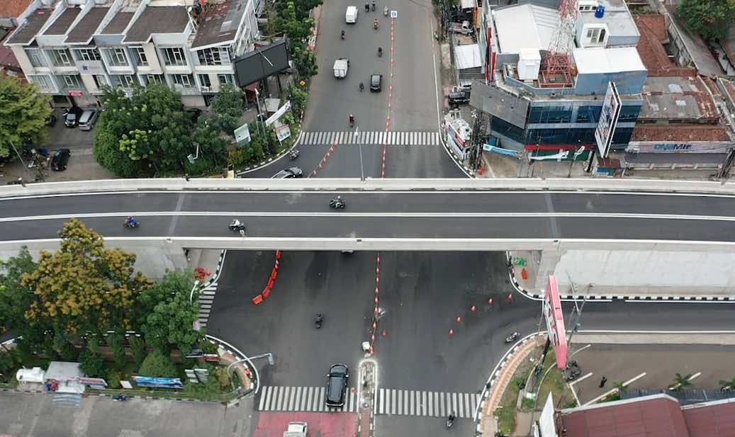 Flyover Jalan Jakarta-Supratman akan Uji Coba Dua Arah