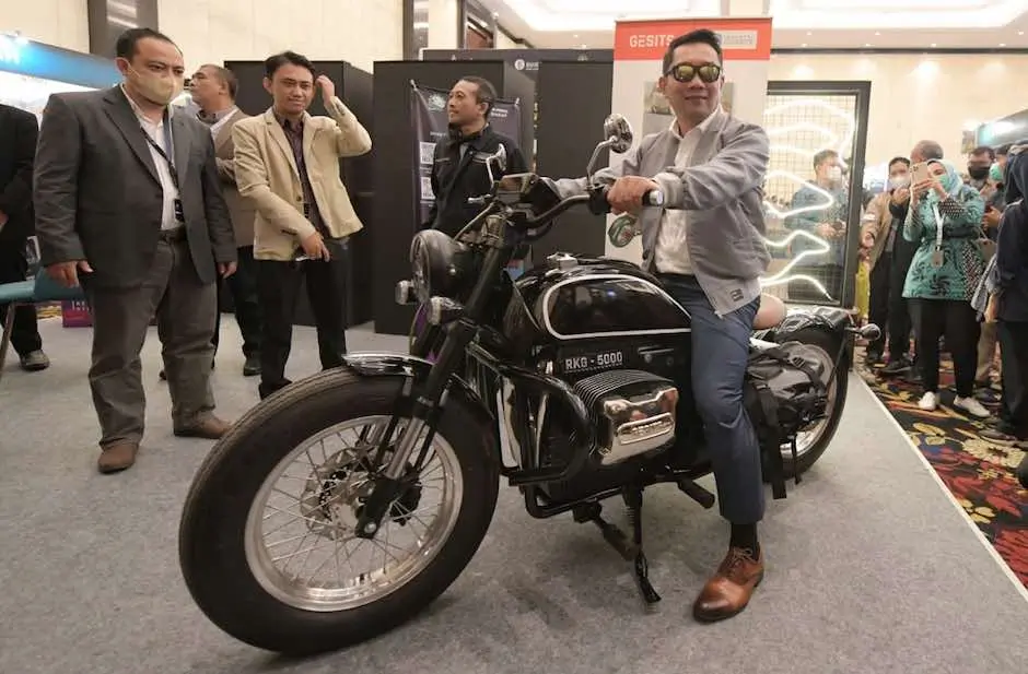 Motor Listrik RKG 5000 Rancangan Ridwan Kamil Mejeng di Pameran WJIS 2022