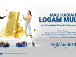 bjb Vaganza 2023, Transaksi Valuta Asing di bank bjb Raih Hadiah Logam Mulia