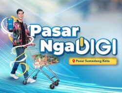 Tingkatkan Transaksi Cashless, Bank bjb Gelar Program Promo Pasar NgaDIGI di Kota Sumedang