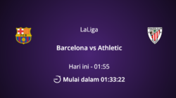 Live Streaming Barcelona vs Athletic Bilbao