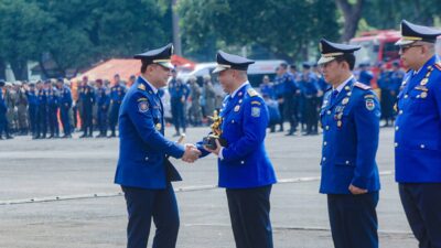 Diskar PB Kota Bandung Sabet 2 Penghargaan National Fire Fighter Skill Competition 2024