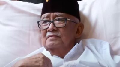 Mantan Gubernur Jabar dan Eks Ketua Umum Persib Solihin GP Meninggal Dunia